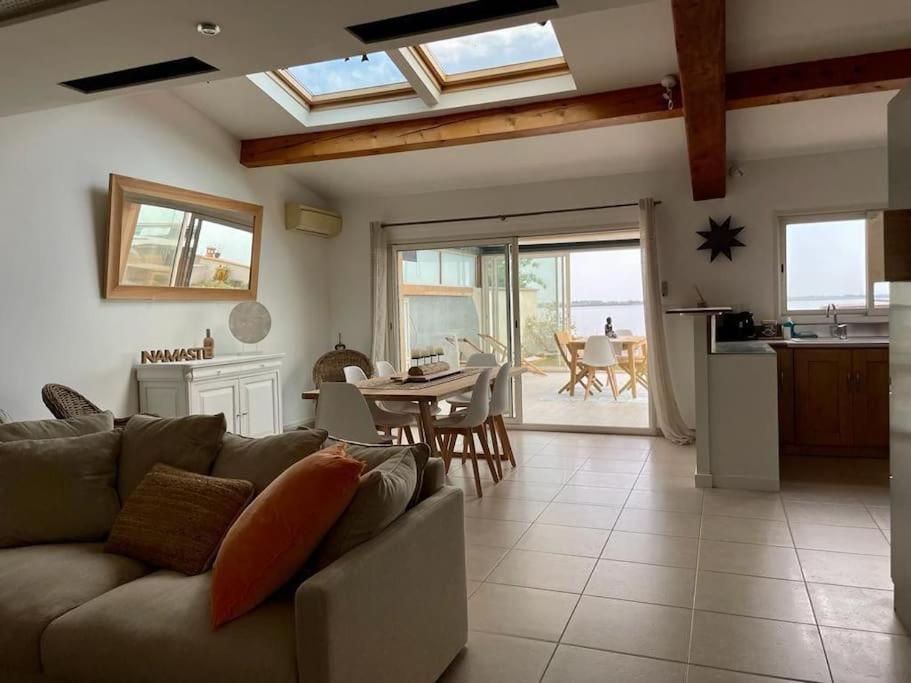 Villa Avec Spa & Vue Panomarique Sur L'Etang Pérols Exteriör bild